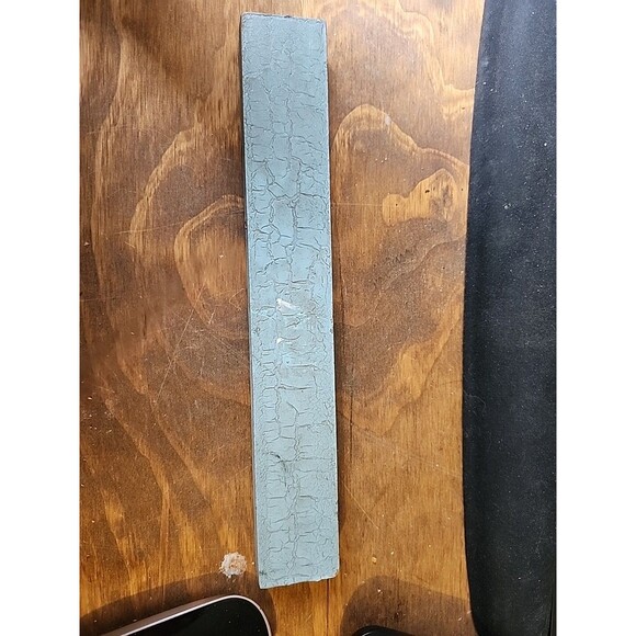 Welcome to Our Cabin Wood Sign Blue Brown Rustic Lodge Decor Wall Hanging - Picture 4 of 7